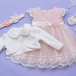 Set botez 4 piese Blushing Beauty - Img 6