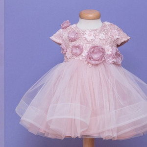 Set botez 4 piese Dusty Pink Reveries - Img 2
