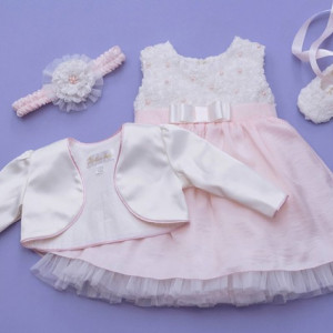 Set botez 4 piese Pink Sorbet - Img 6