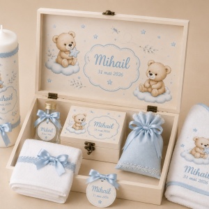 Set complet trusou Baby Bear Blue