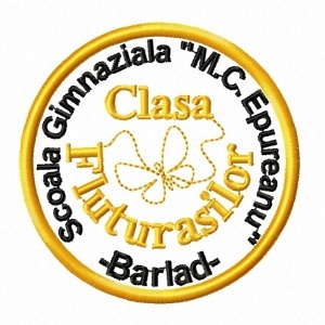 Sigla brodata Scoala Gimnaziala MC Epureanu Barlad