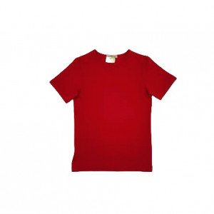 tricou scoala simplu rosu