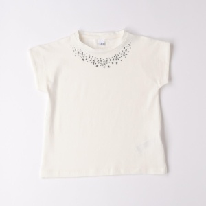 Tricou fete cu cristale iDo G702 - Img 4