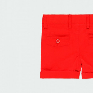 pantaloni scurti baieti rosii