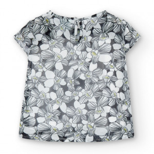 Bluza adolescente Boboli cu flori 726465