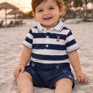 Compleu marinar bebe Boboli 803034