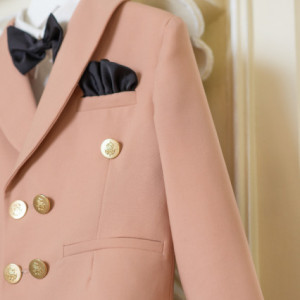 Costum baieti lux Elegant Gentleman Corai - Img 2