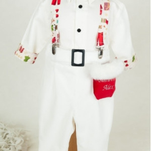 Costum baieti Santa's Little Helper
