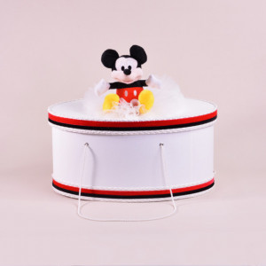 Cutie trusou personalizat pentru botez Mickey