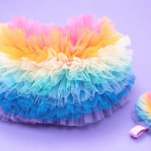 Fusta Tutu Bebe Unicorn Fluff - Img 2