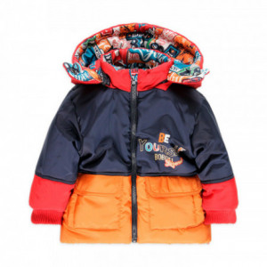 geaca baieti reversibila Boboli 335135 fata 