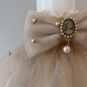 Lumanare botez Pearl Cream - Img 5