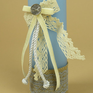 Lumanare de botez Blue sky - Img 3