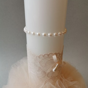 Lumanare de botez Lace Treasure - Img 3