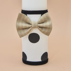 Lumanare de botez Polka dot baby boy - Img 2