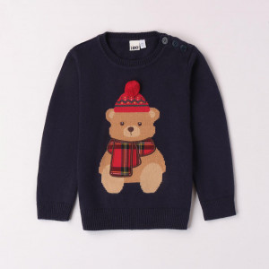 Pulover bleumarin baieti iDo 7481 - Img 3
