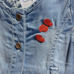 rochita denim babybol 11126