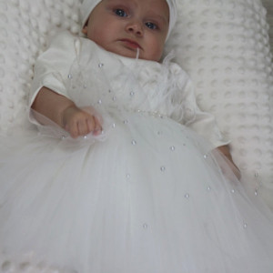 Rochie Botez Coco cu turban - Img 3