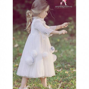 Rochie eleganta Flower Snowballs - Img 6