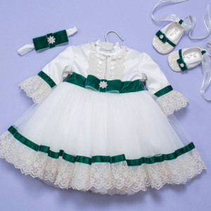 Set botez 3 piese Emerald Queen - Img 5
