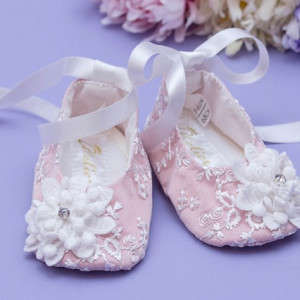 Set botez 4 piese Lilac - Img 3