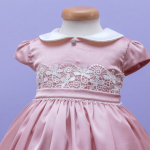 Set botez 4 piese Pinkie Silk - Img 8