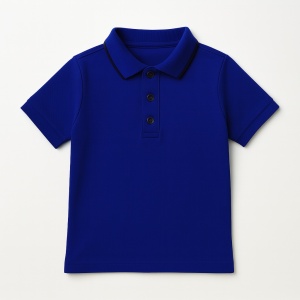 tricou polo indigo Andreas