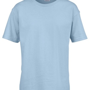 Tricou scoala unisex Gildan albastru deschis