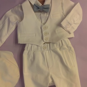 costum botez simplu ivoire