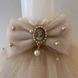 Lumanare botez Pearl Cream - Img 6