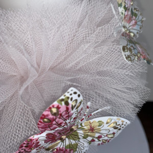 Lumanare botez Pink Butterflies - Img 3