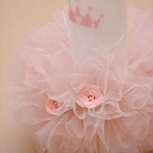 Lumanare de botez personalizata Princess - Img 2