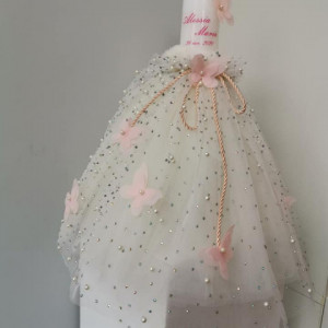 Lumanare de botez personalizata Spring Feeling - Img 2