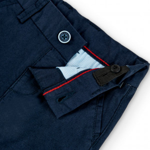 Pantaloni albastru inchis baieti Boboli 716026