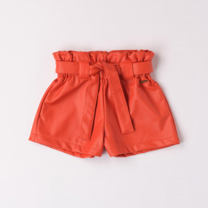 Pantaloni scurti din imitatie de piele Sarabanda 2307