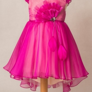 Rochie de lux Fuchsia Bird