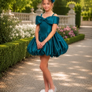 rochie-fete-verde-smarald