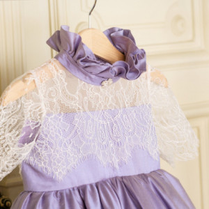 Rochie fete lux Vintage Lavender - Img 3