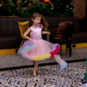 Rochie fete Pink Rainbow - Img 5