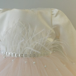 Rochita de botez Lois cu turban - Img 5
