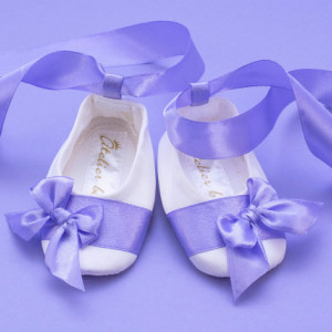 Set botez 3 piese Purple Bouquet - Img 5