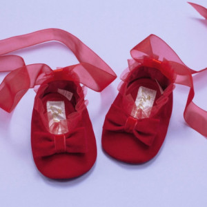 Set botez 3 piese Red Velvet - Img 2