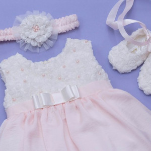 Set botez 4 piese Pink Sorbet - Img 8