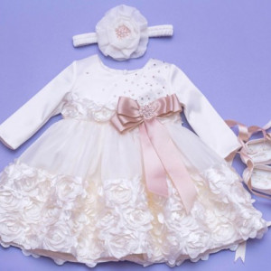Set botez Snow Rose - Img 6