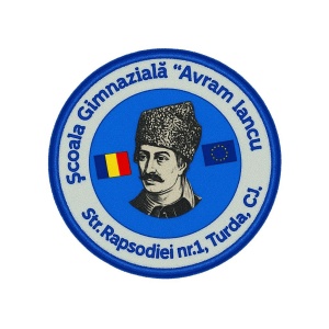 Sigla brodata Scoala Gimnaziala Avram Iancu Turda