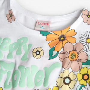 tricou fete floral 428138 b