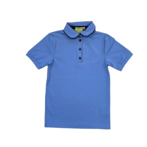 tricou polo albastru fete