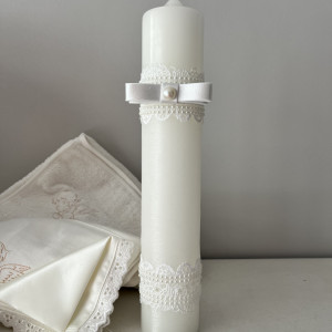 Trusou botez complet pentru biserica Lace and Angel 1 - Img 5
