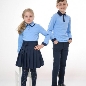 bluze baieti scoala bleu RB1 a