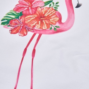 tricou-cu-flamingo
